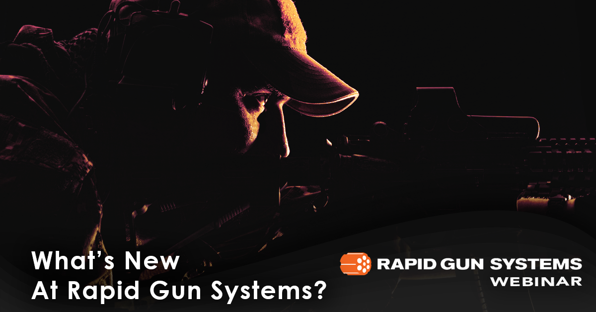 Image of a person in tactical gear aiming with a gun, promoting a modern POS system. View our exclusive webinar and explore what's new at Rapid Gun Systems, a leader in advanced point-of-sale systems for the firearms industry. Get insights into the latest POS features, inventory management updates, and enhancements designed to streamline operations and boost your business. Perfect for gun store owners and range operators looking to stay ahead with cutting-edge technology.